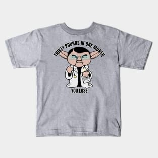 Dr Now Thirty Pounds Kids T-Shirt